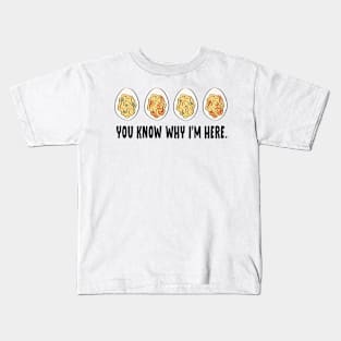 Funny Thanksgiving Deviled Eggs Kids T-Shirt